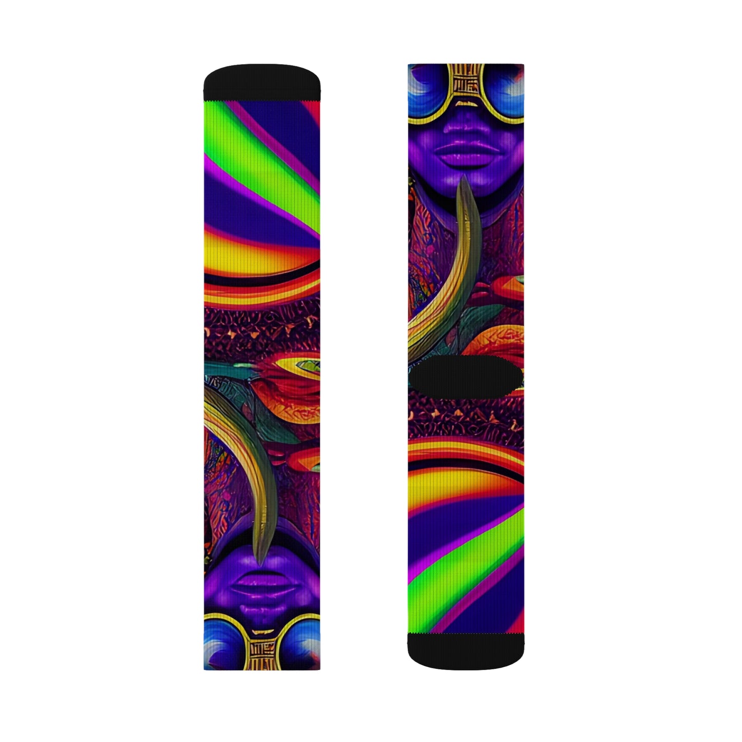 'Chill Vibes' Sublimation Socks