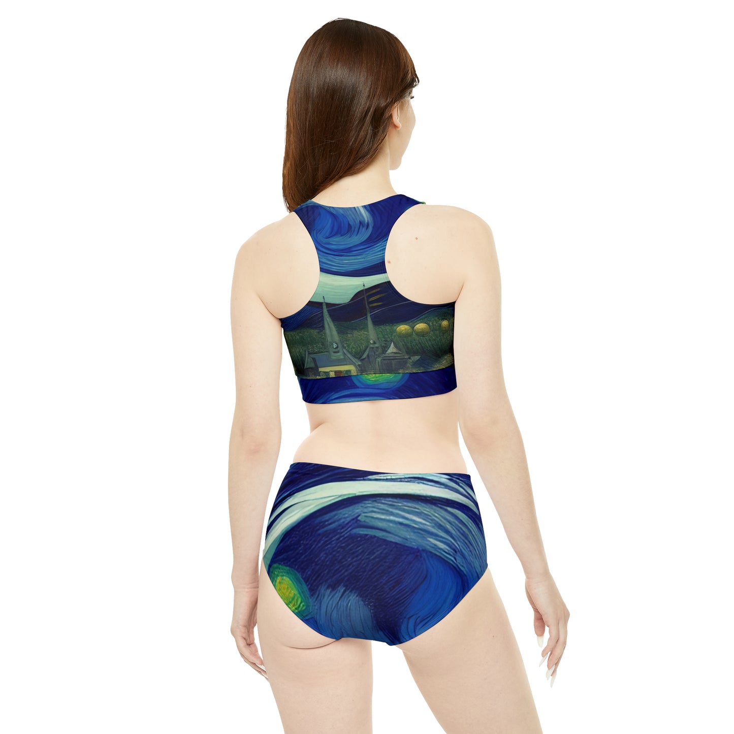 'Way of the Wind' Sporty Bikini Set (AOP)