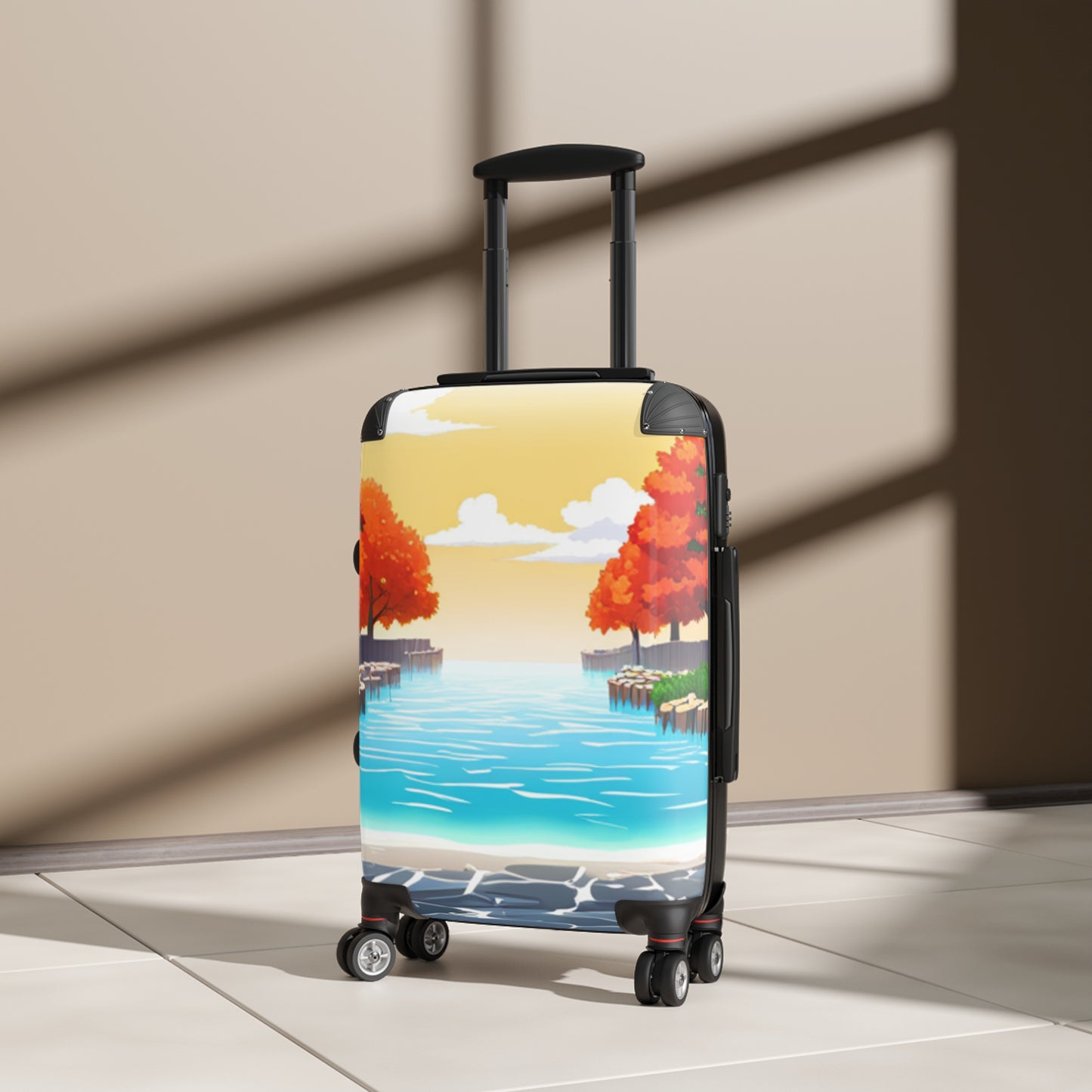 "Apricot Trees" Suitcase